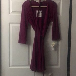 DvF  Dress Julian Mini Lotus Berry
